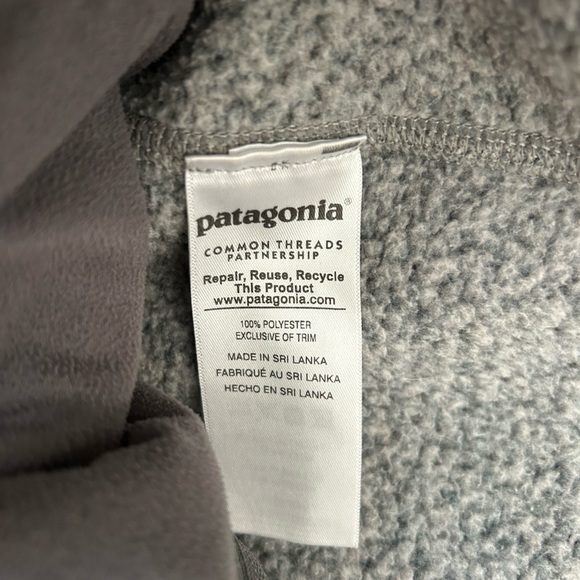 Patagonia Heather Gray Zip Vest - Picture 7 of 7